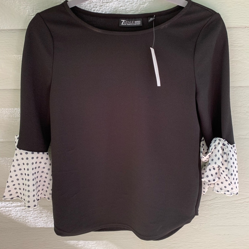 New York & Company Black Blouse